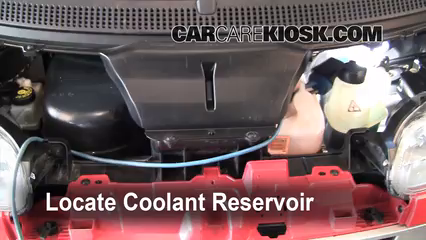 2009 Smart Fortwo Passion Cabrio 1.0L 3 Cyl. Coolant (Antifreeze) Flush Coolant
